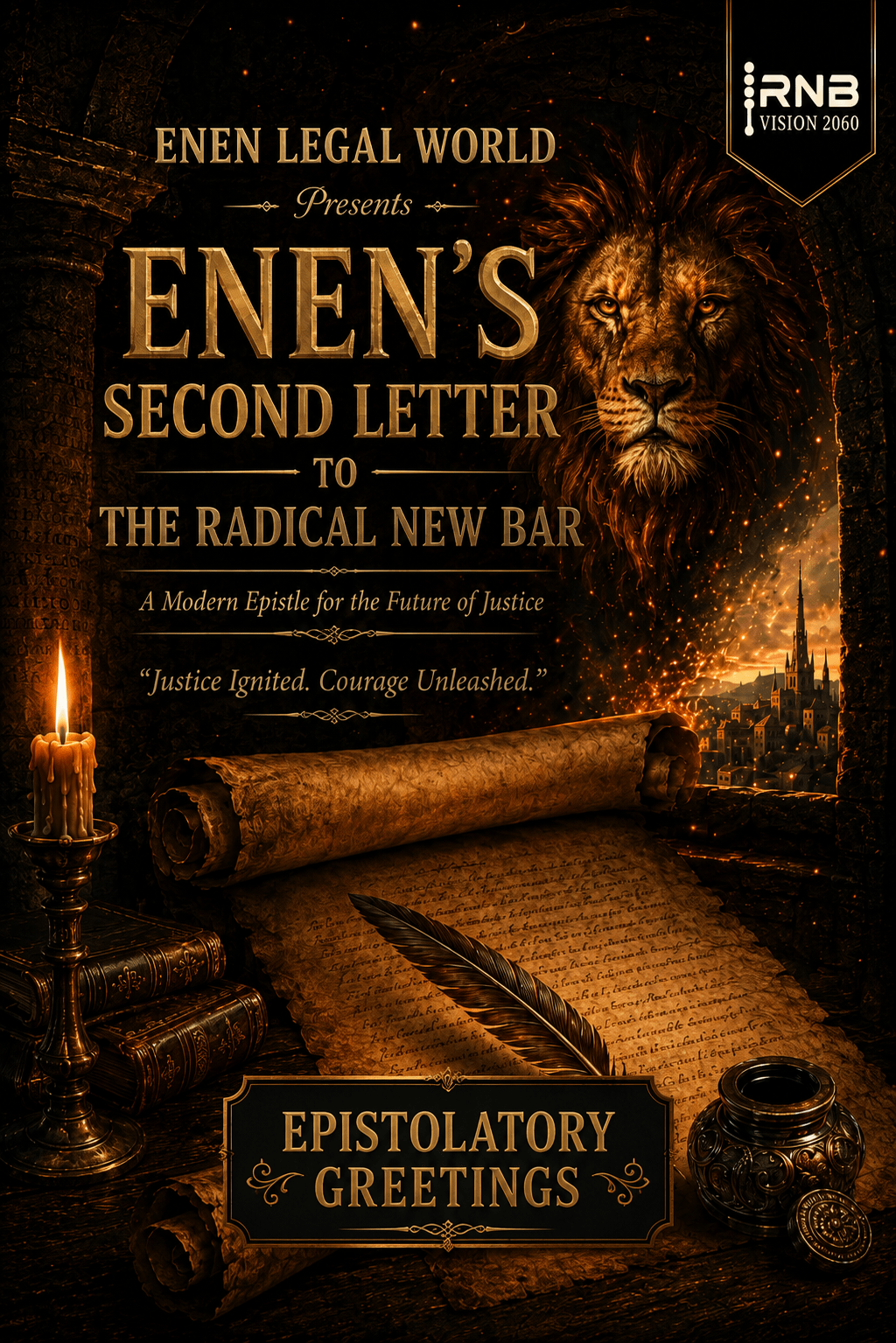 ENEN’S SECOND LETTER TO THE RADICAL NEW BAR: Epistolary&nbsp;Greetings